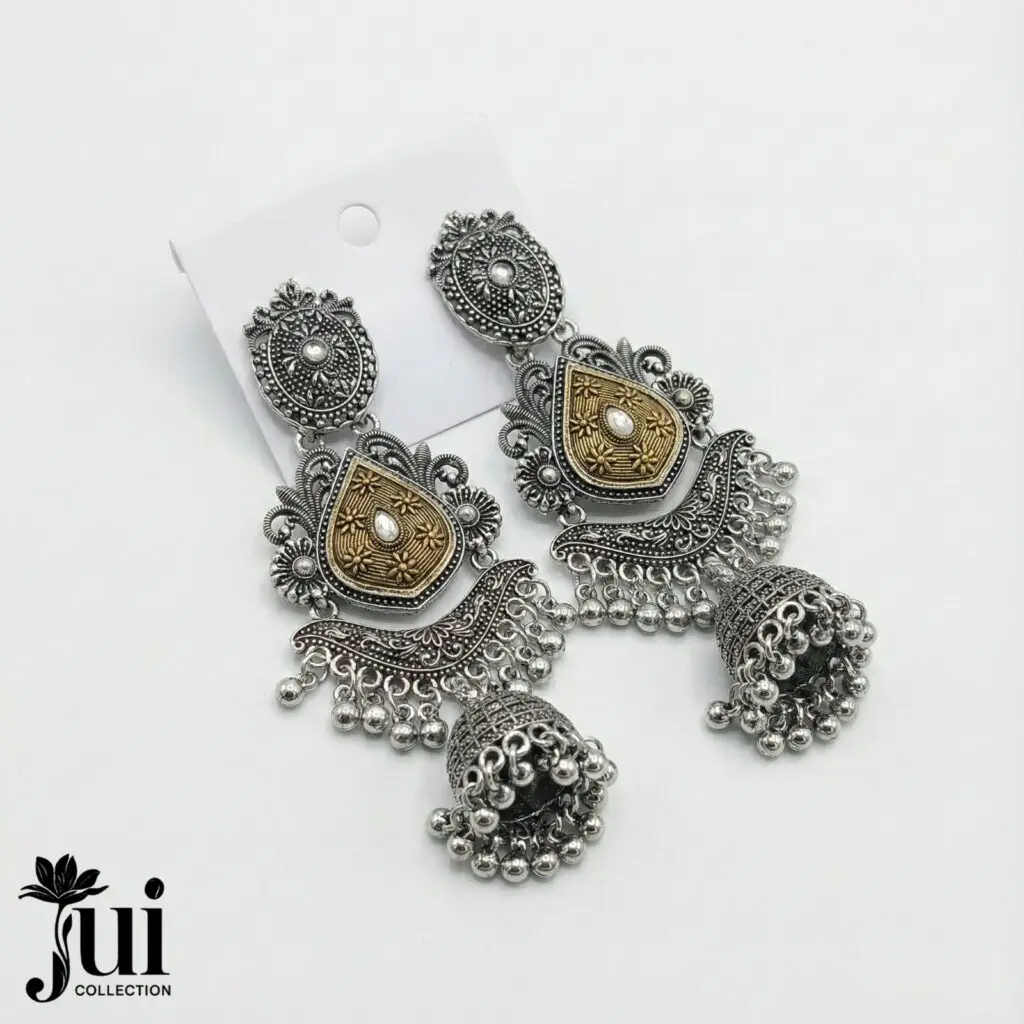 Oxidized Jhumka
