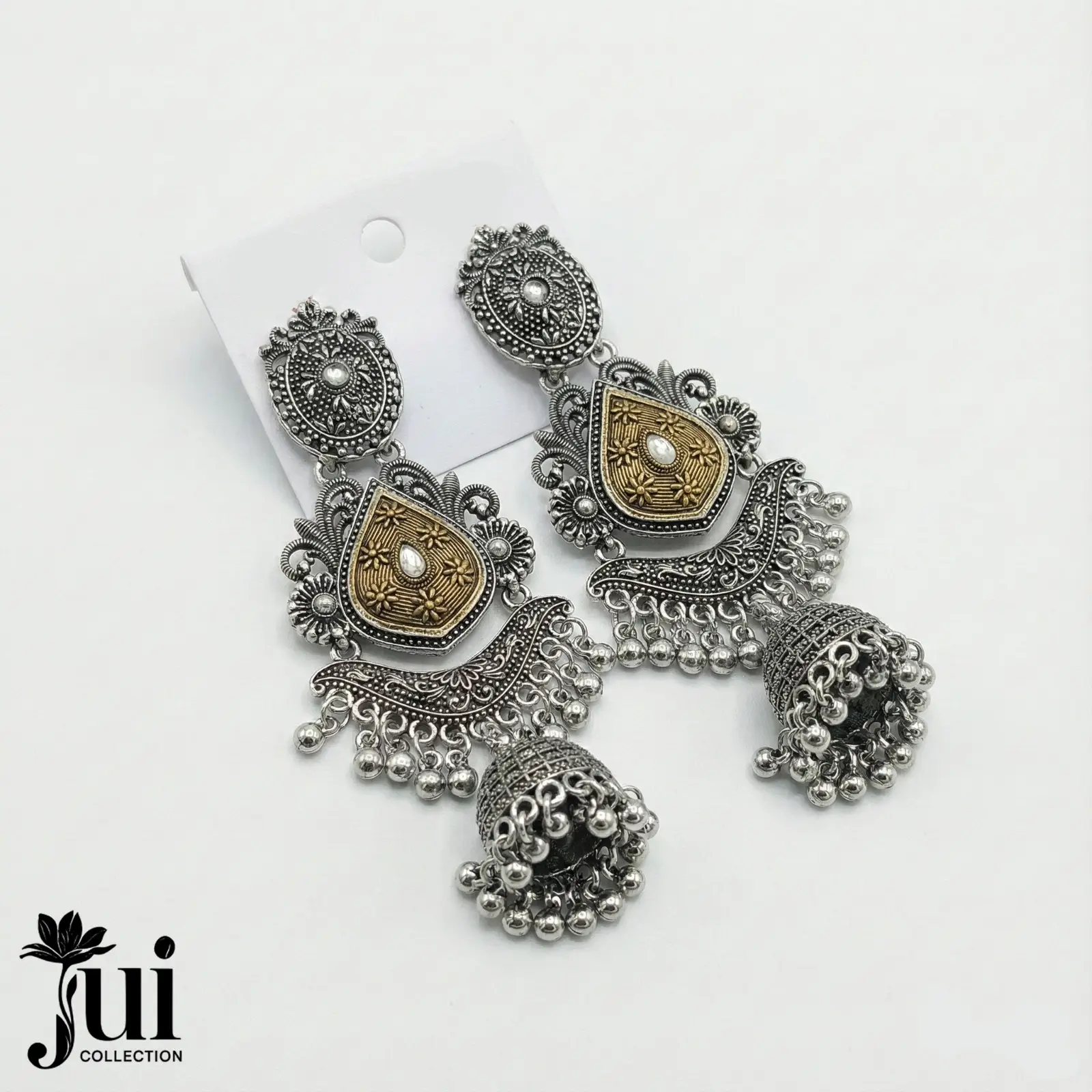 Oxidized Jhumka